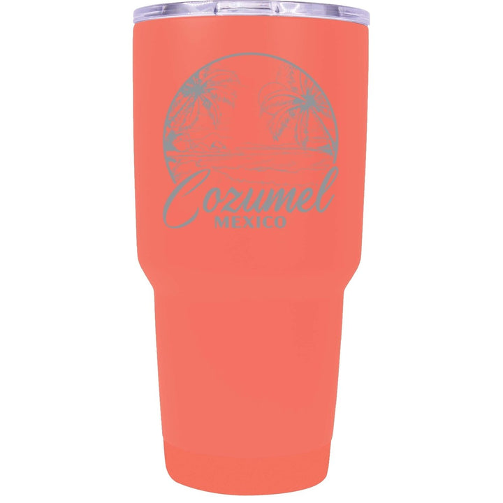 Cozumel Mexico Souvenir 24 oz Engraved Insulated Stainless Steel Tumbler Image 1