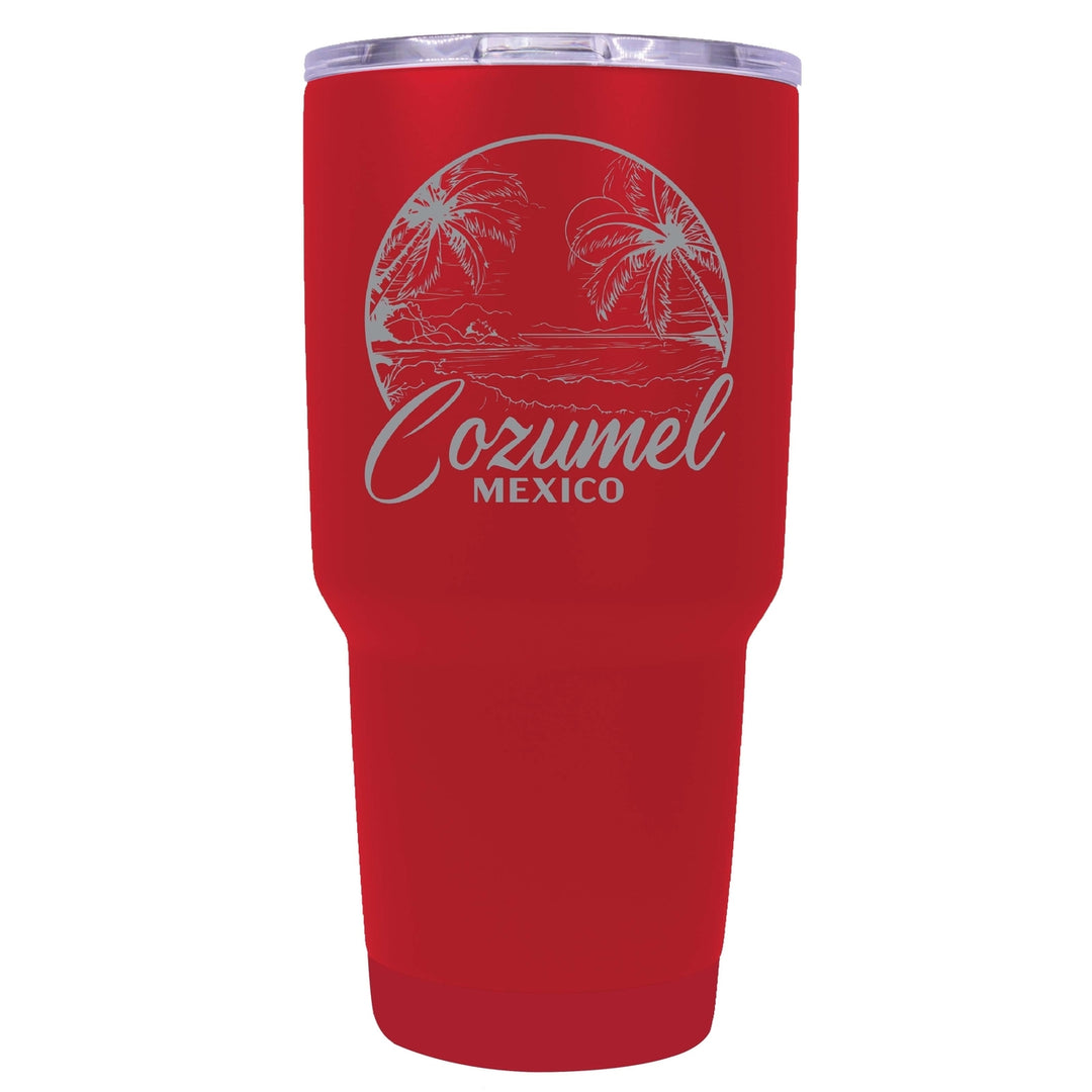 Cozumel Mexico Souvenir 24 oz Engraved Insulated Stainless Steel Tumbler Image 8