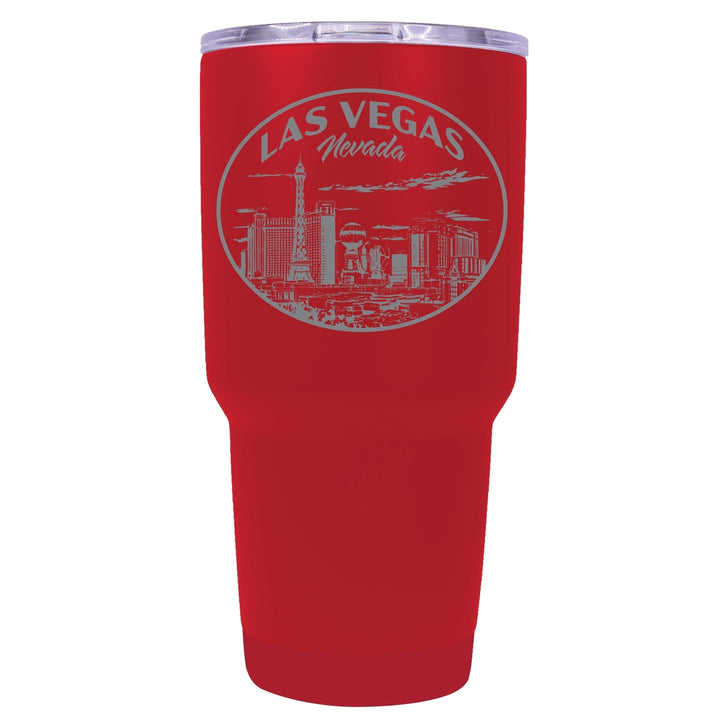 Las Vegas Nevada Souvenir 24 oz Engraved Insulated Stainless Steel Tumbler Image 6