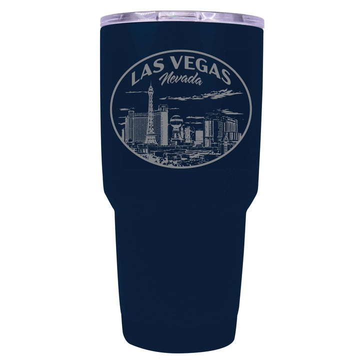 Las Vegas Nevada Souvenir 24 oz Engraved Insulated Stainless Steel Tumbler Image 8