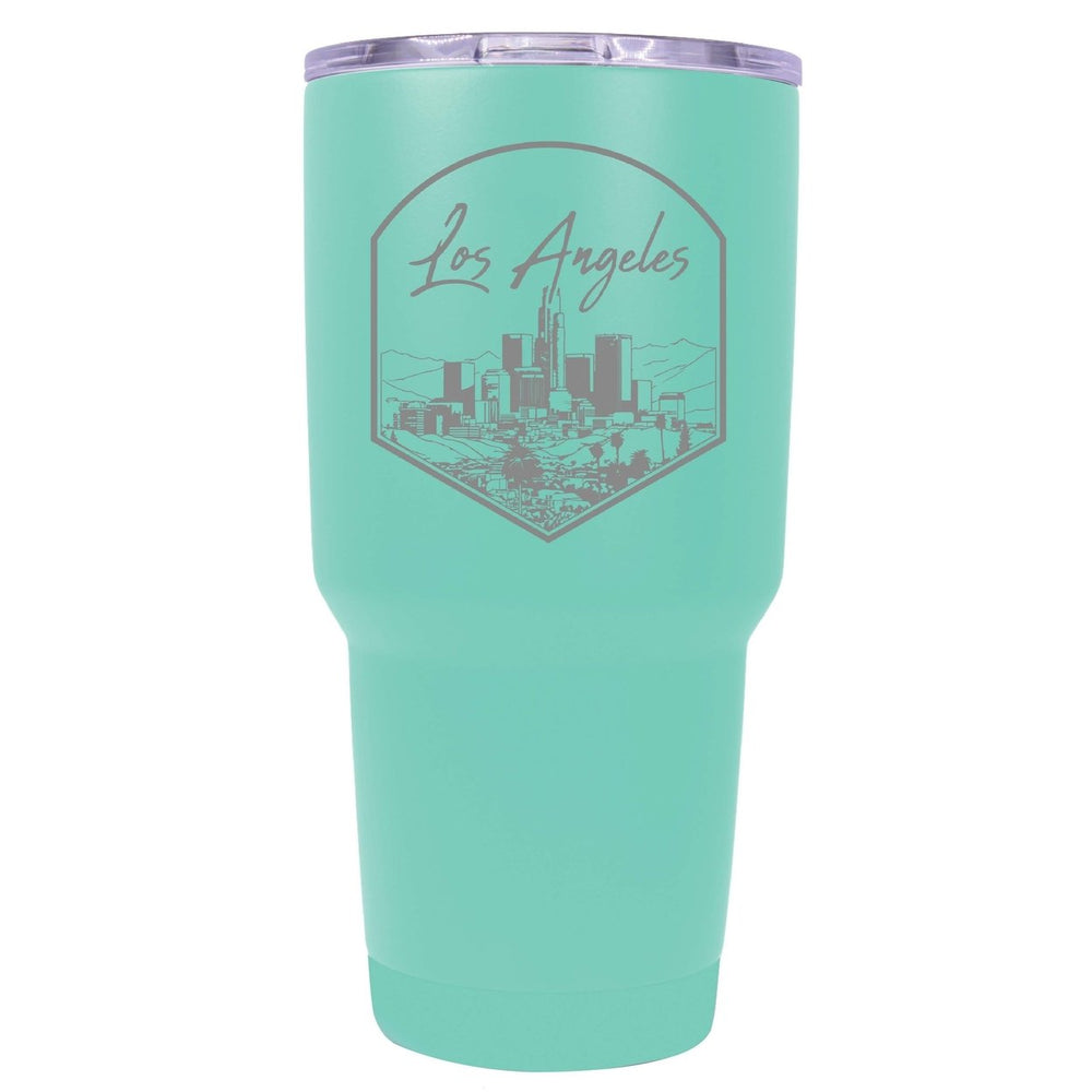 Los Angeles California Engraving 1 Souvenir 24 oz Engraved Insulated Stainless Steel Tumbler Image 2