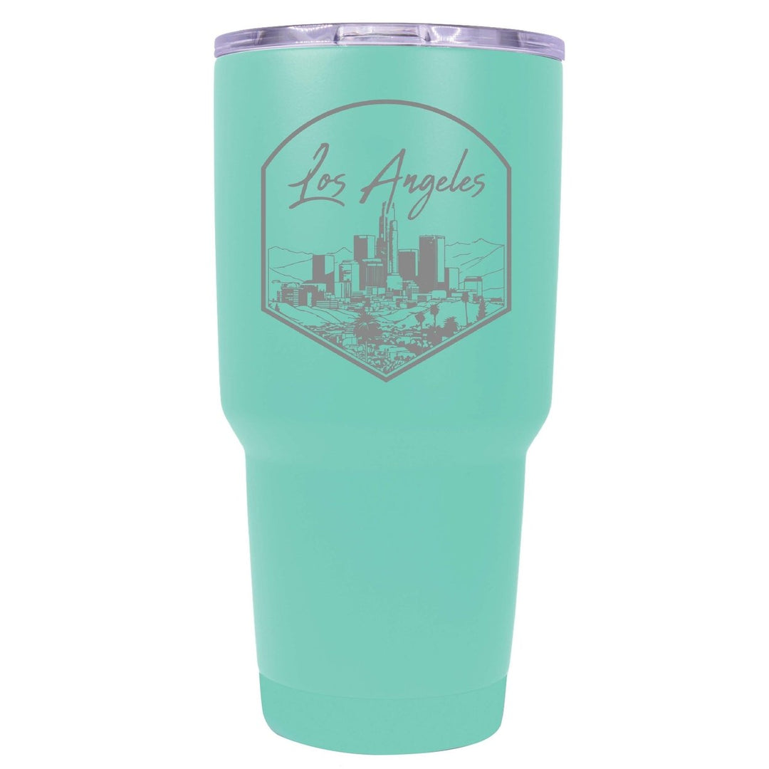 Los Angeles California Engraving 1 Souvenir 24 oz Engraved Insulated Stainless Steel Tumbler Image 1