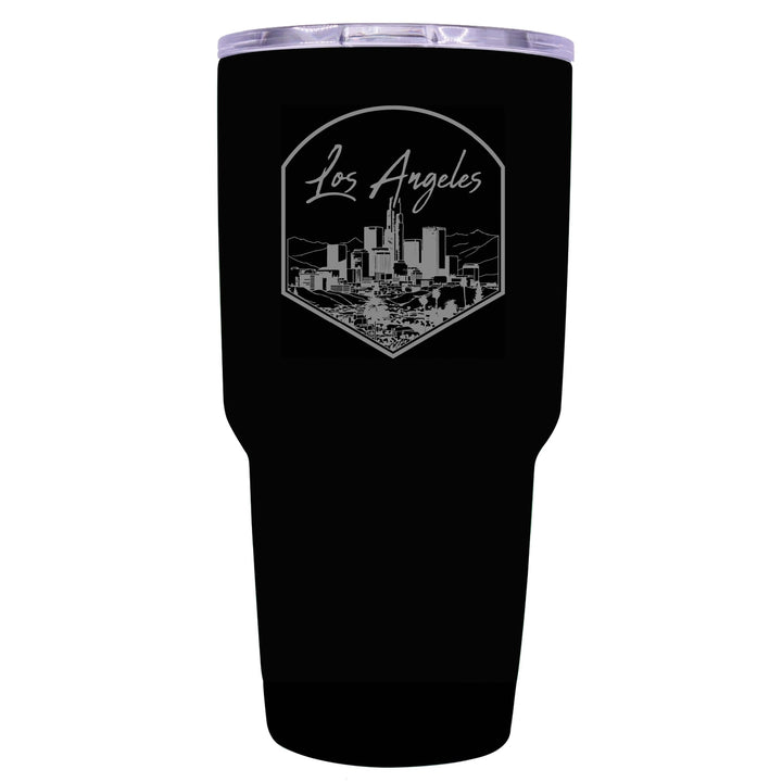 Los Angeles California Engraving 1 Souvenir 24 oz Engraved Insulated Stainless Steel Tumbler Image 4