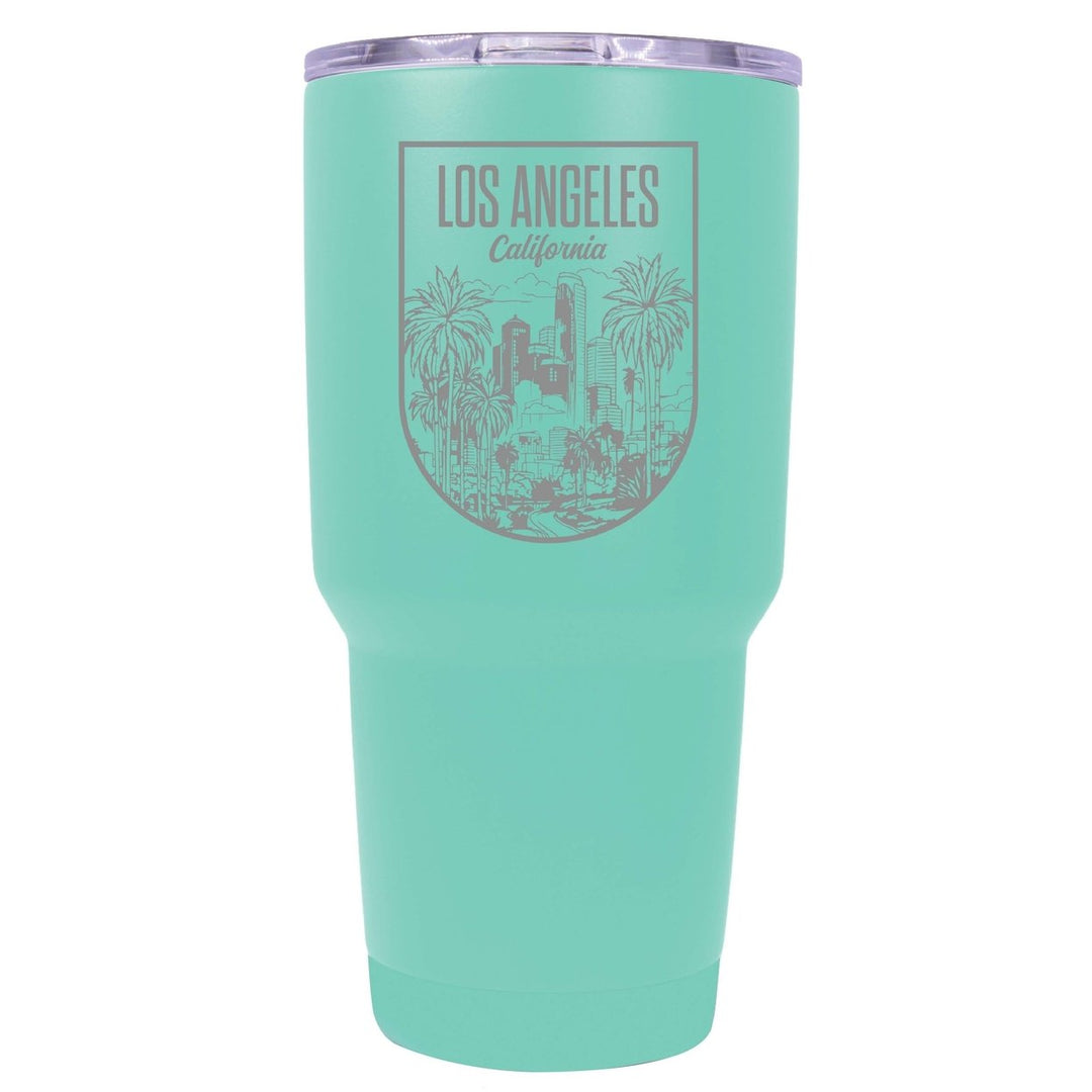 Los Angeles California Engraving 2 Souvenir 24 oz Engraved Insulated Stainless Steel Tumbler Image 4