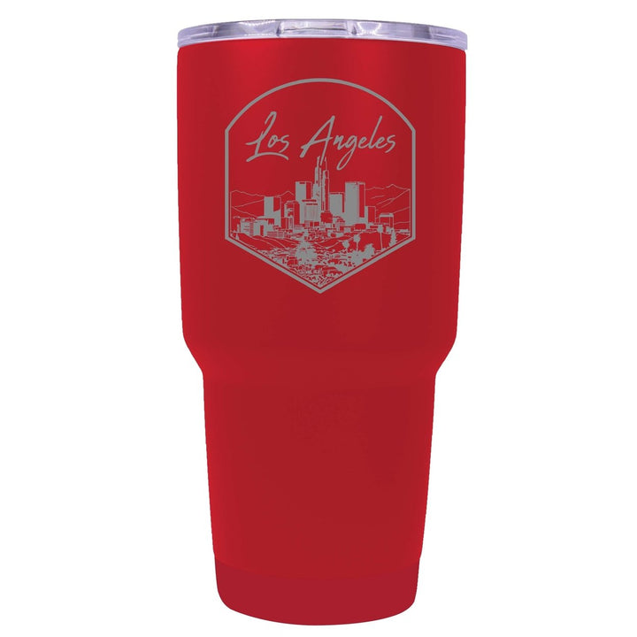 Los Angeles California Engraving 1 Souvenir 24 oz Engraved Insulated Stainless Steel Tumbler Image 6