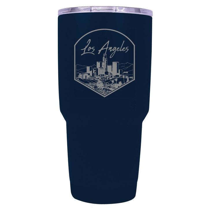 Los Angeles California Engraving 1 Souvenir 24 oz Engraved Insulated Stainless Steel Tumbler Image 7