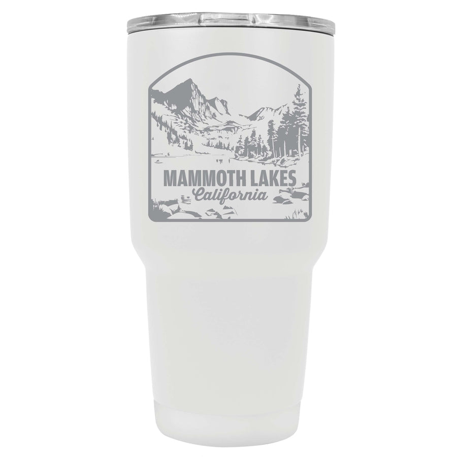 Mammoth Lakes California Souvenir 24 oz Engraved Insulated Stainless Steel Tumbler Image 1