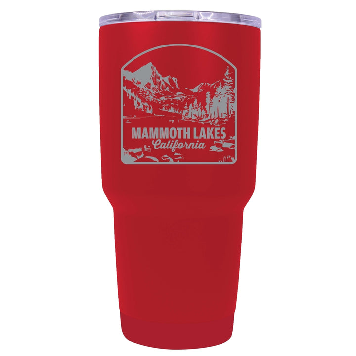 Mammoth Lakes California Souvenir 24 oz Engraved Insulated Stainless Steel Tumbler Image 2