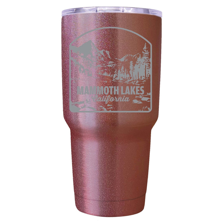 Mammoth Lakes California Souvenir 24 oz Engraved Insulated Stainless Steel Tumbler Image 3