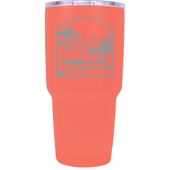 Mammoth Lakes California Souvenir 24 oz Engraved Insulated Stainless Steel Tumbler Image 6