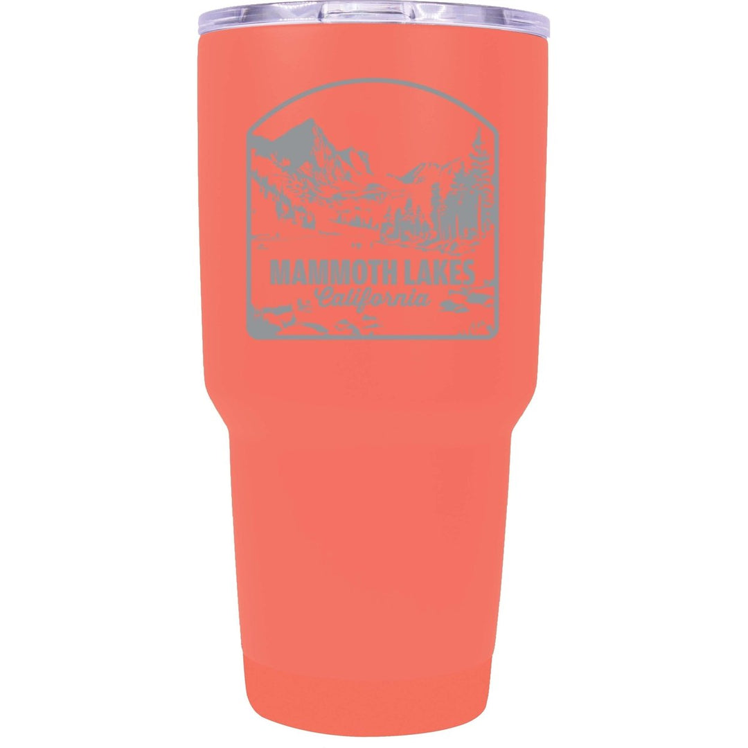 Mammoth Lakes California Souvenir 24 oz Engraved Insulated Stainless Steel Tumbler Image 1