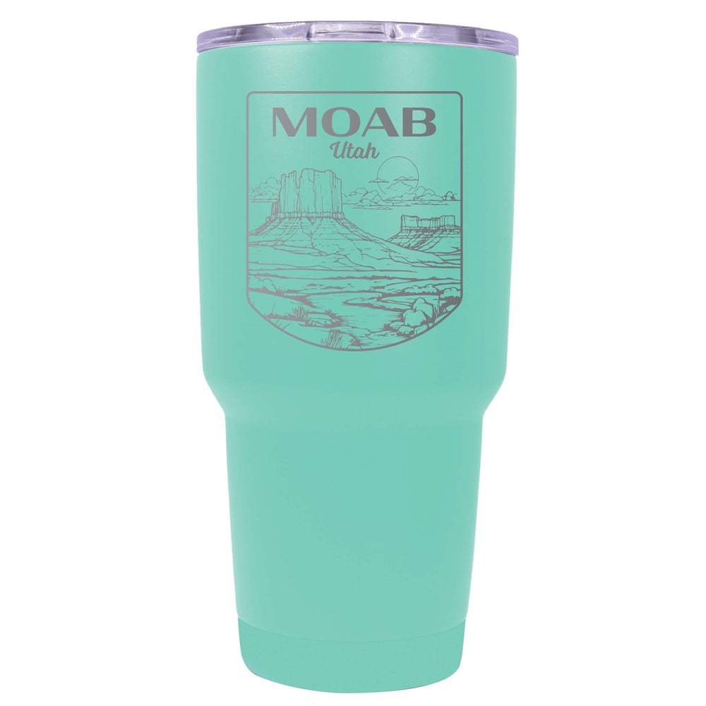 Moab Utah Souvenir 24 oz Engraved Insulated Stainless Steel Tumbler Image 2