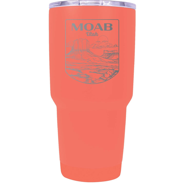 Moab Utah Souvenir 24 oz Engraved Insulated Stainless Steel Tumbler Image 4