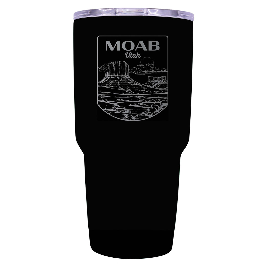 Moab Utah Souvenir 24 oz Engraved Insulated Stainless Steel Tumbler Image 6