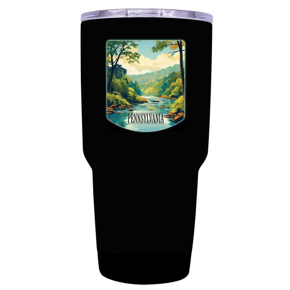 Pennsylvania Design B Souvenir 24 oz Insulated Stainless Steel Tumbler Image 2