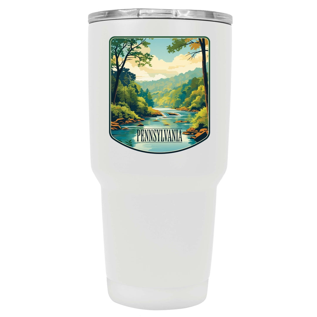 Pennsylvania Design B Souvenir 24 oz Insulated Stainless Steel Tumbler Image 3