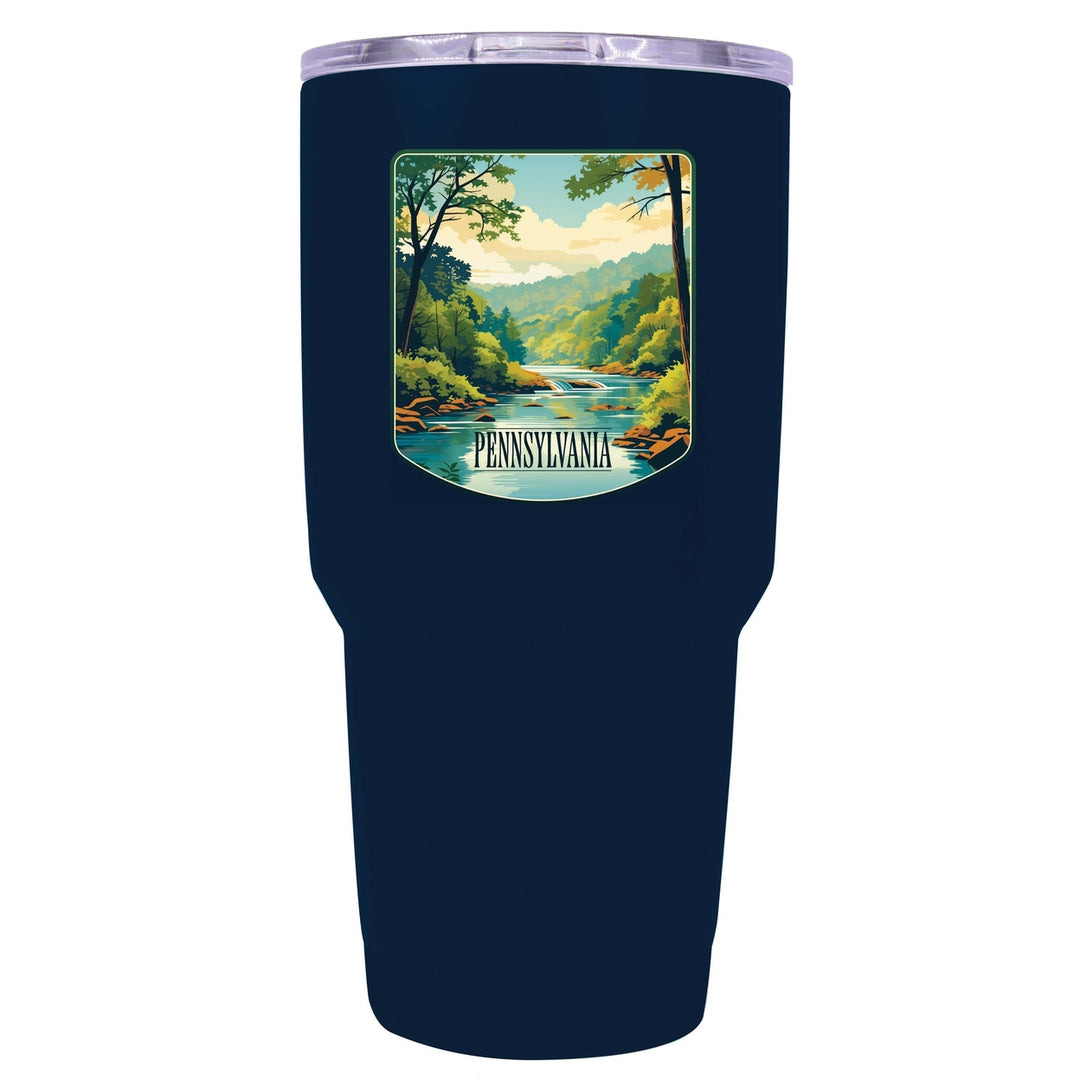 Pennsylvania Design B Souvenir 24 oz Insulated Stainless Steel Tumbler Image 4