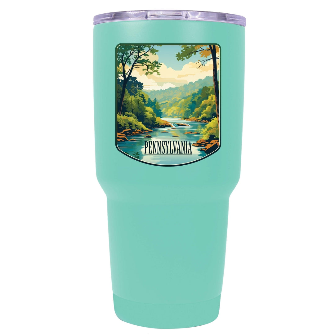 Pennsylvania Design B Souvenir 24 oz Insulated Stainless Steel Tumbler Image 8