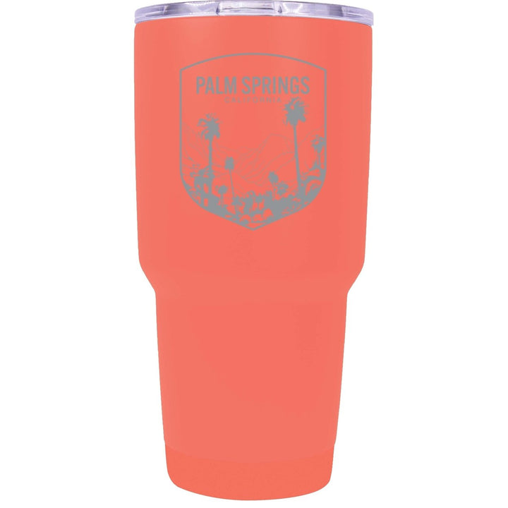 Palm Springs Califronia Souvenir 24 oz Engraved Insulated Stainless Steel Tumbler Image 2