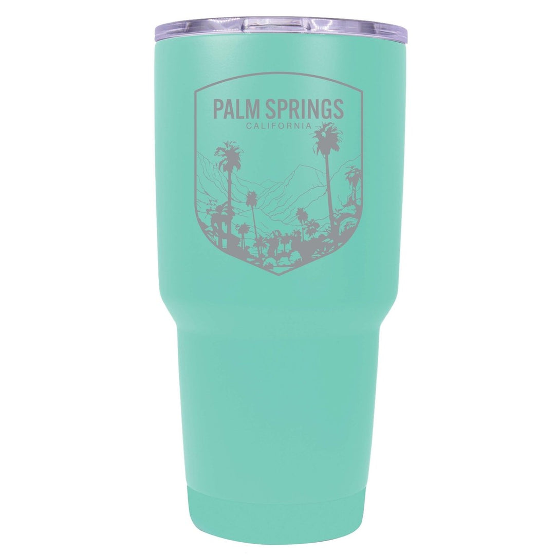 Palm Springs Califronia Souvenir 24 oz Engraved Insulated Stainless Steel Tumbler Image 4