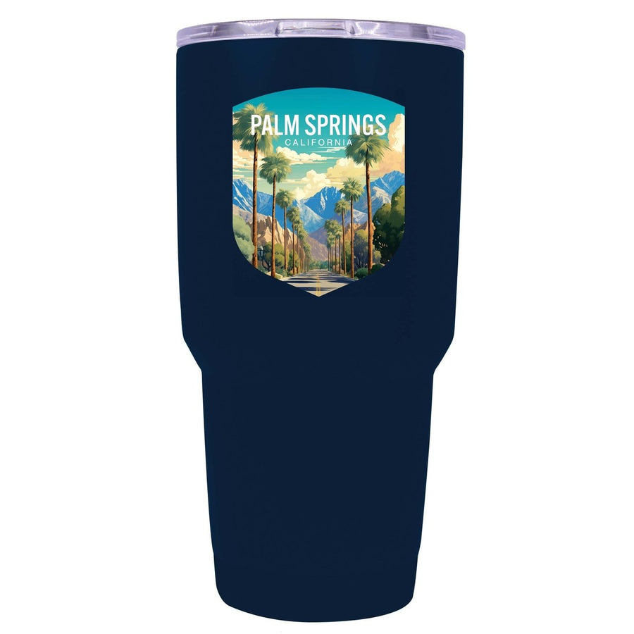 Palm Springs California Design A Souvenir 24 oz Insulated Stainless Steel Tumbler Image 1