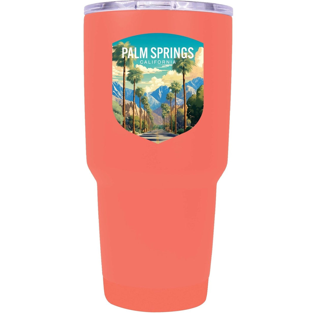 Palm Springs California Design A Souvenir 24 oz Insulated Stainless Steel Tumbler Image 3