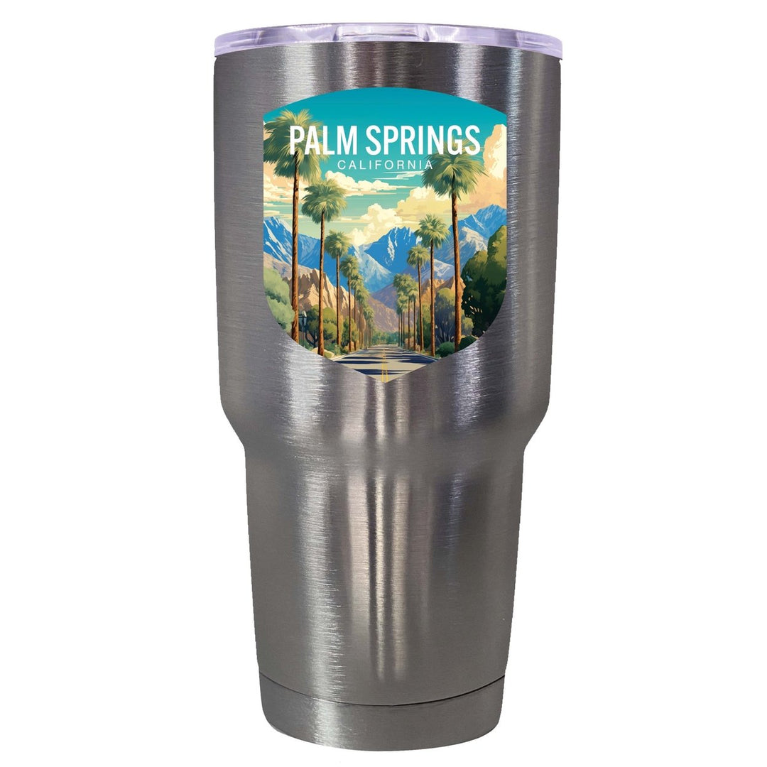 Palm Springs California Design A Souvenir 24 oz Insulated Stainless Steel Tumbler Image 6