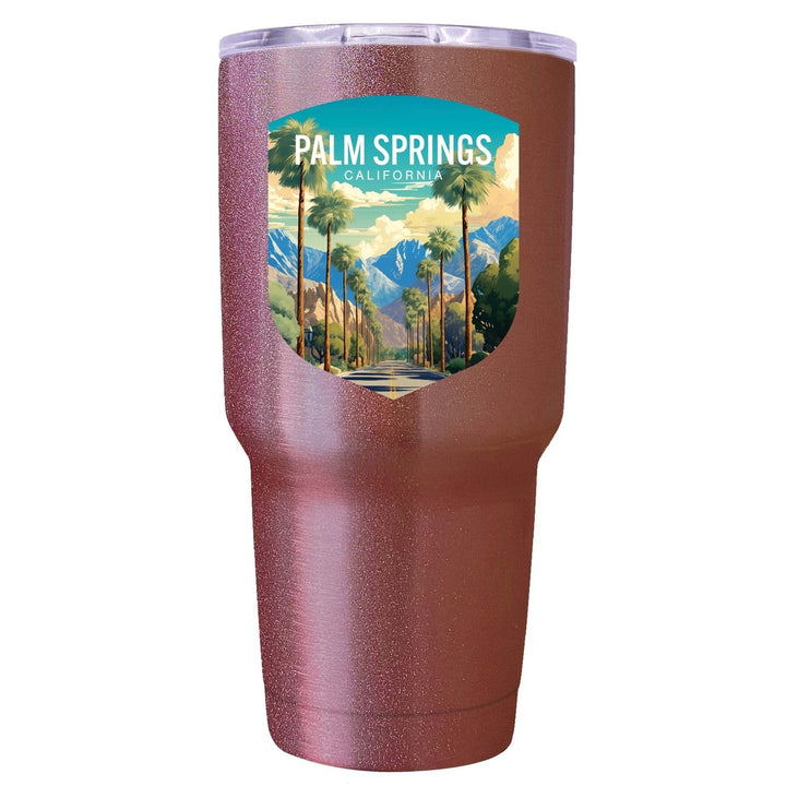 Palm Springs California Design A Souvenir 24 oz Insulated Stainless Steel Tumbler Image 8