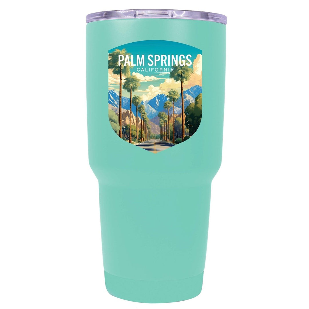 Palm Springs California Design A Souvenir 24 oz Insulated Stainless Steel Tumbler Image 9