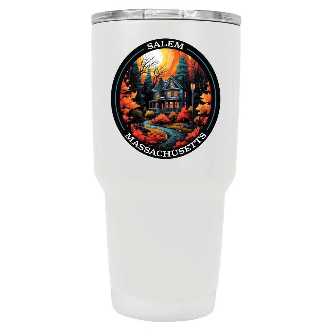 Salem Massachussettes Design B Souvenir 24 oz Insulated Stainless Steel Tumbler Image 1