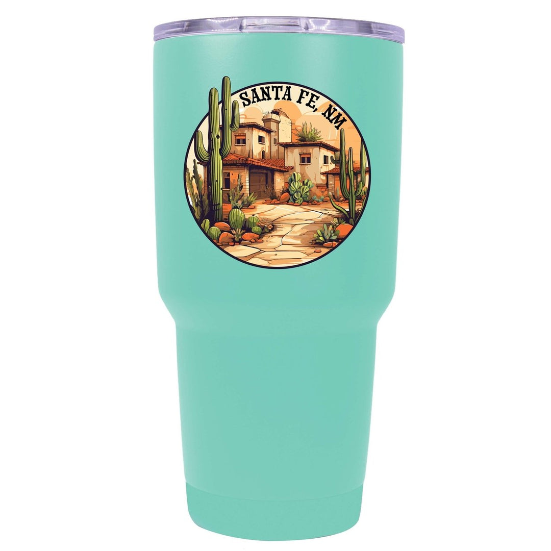 Santa Fe Mexico Design D Souvenir 24 oz Insulated Stainless Steel Tumbler Image 3