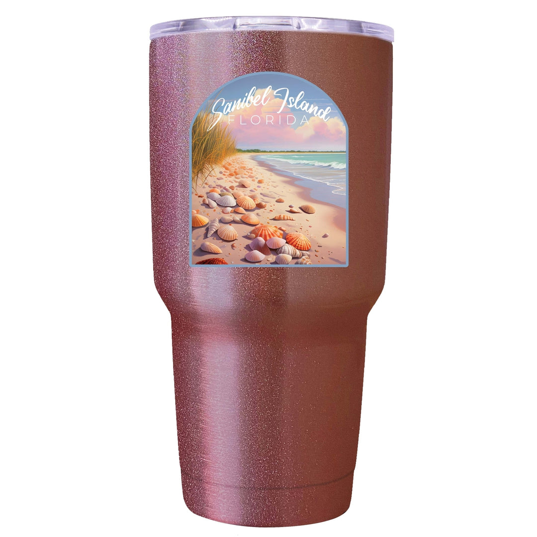 Sanibel Island Florida Design B Souvenir 24 oz Insulated Stainless Steel Tumbler Image 4