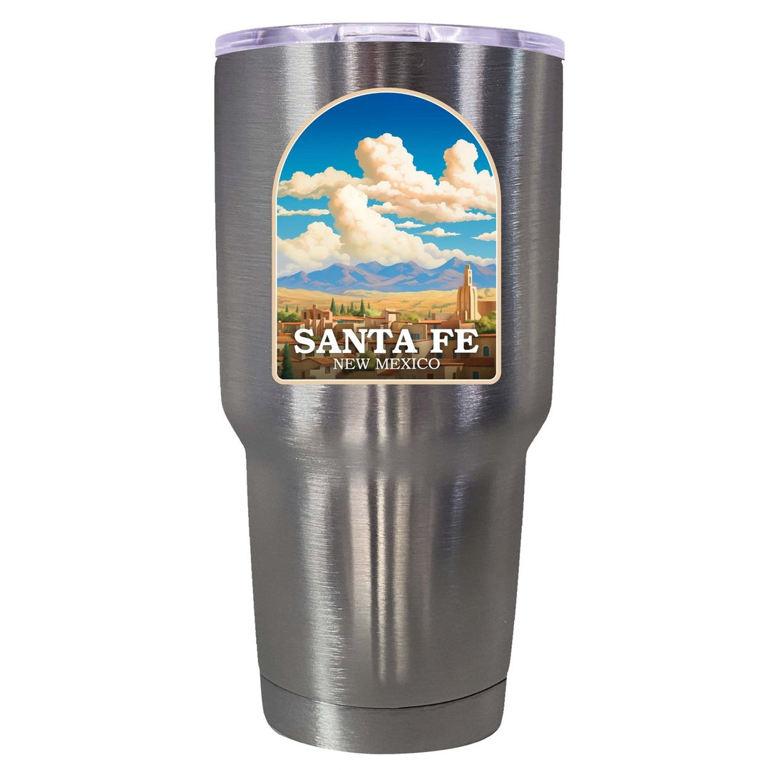 Santa Fe Mexico Design A Souvenir 24 oz Insulated Stainless Steel Tumbler Image 1