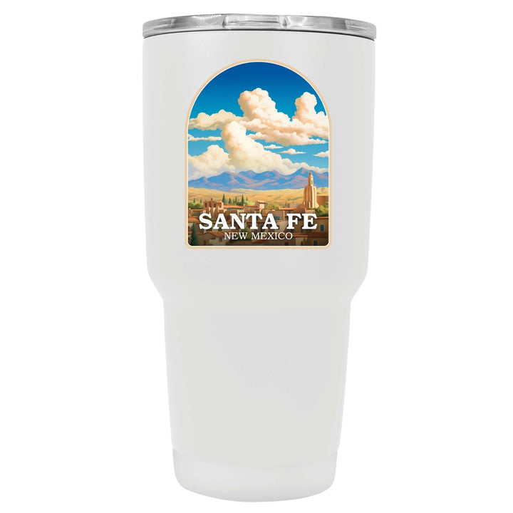 Santa Fe Mexico Design A Souvenir 24 oz Insulated Stainless Steel Tumbler Image 4