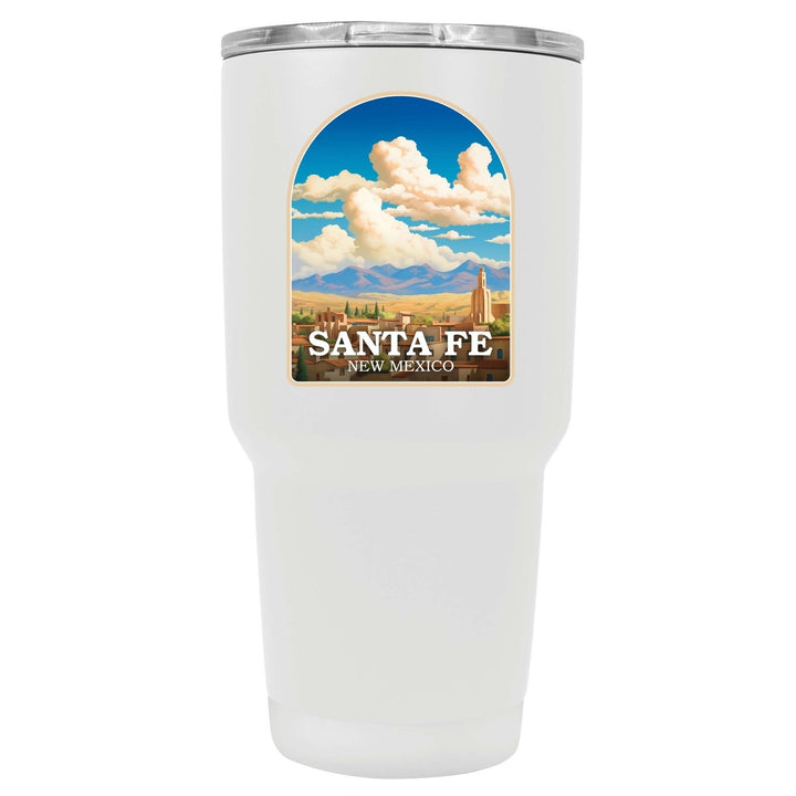 Santa Fe Mexico Design A Souvenir 24 oz Insulated Stainless Steel Tumbler Image 1