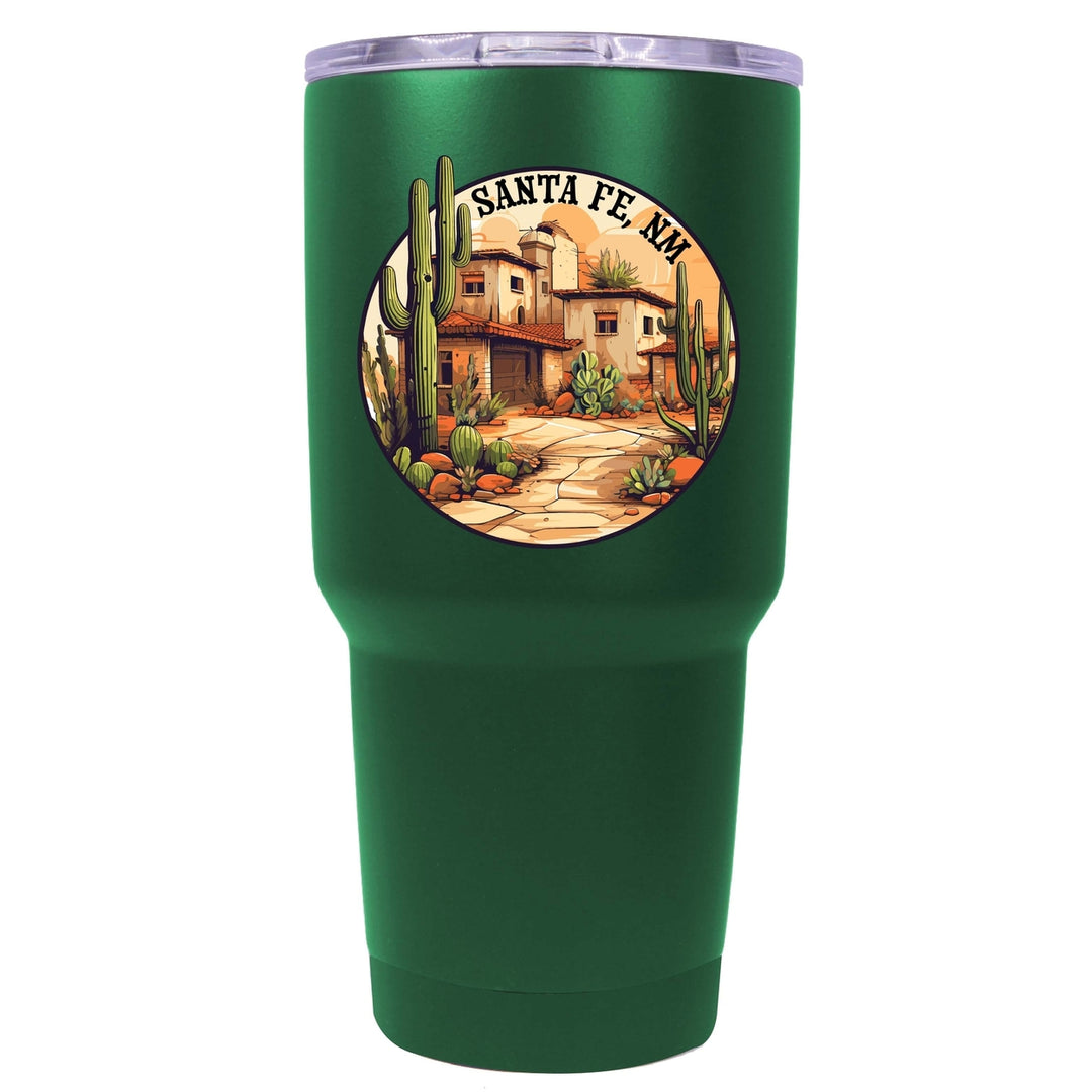 Santa Fe Mexico Design D Souvenir 24 oz Insulated Stainless Steel Tumbler Image 4