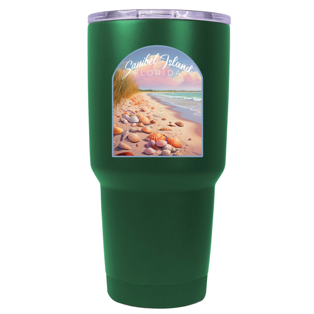 Sanibel Island Florida Design B Souvenir 24 oz Insulated Stainless Steel Tumbler Image 4