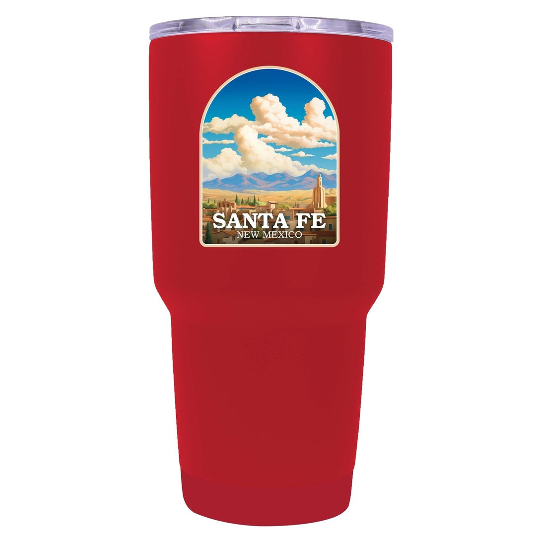 Santa Fe Mexico Design A Souvenir 24 oz Insulated Stainless Steel Tumbler Image 1