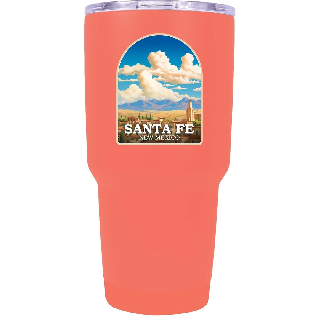 Santa Fe Mexico Design A Souvenir 24 oz Insulated Stainless Steel Tumbler Image 1