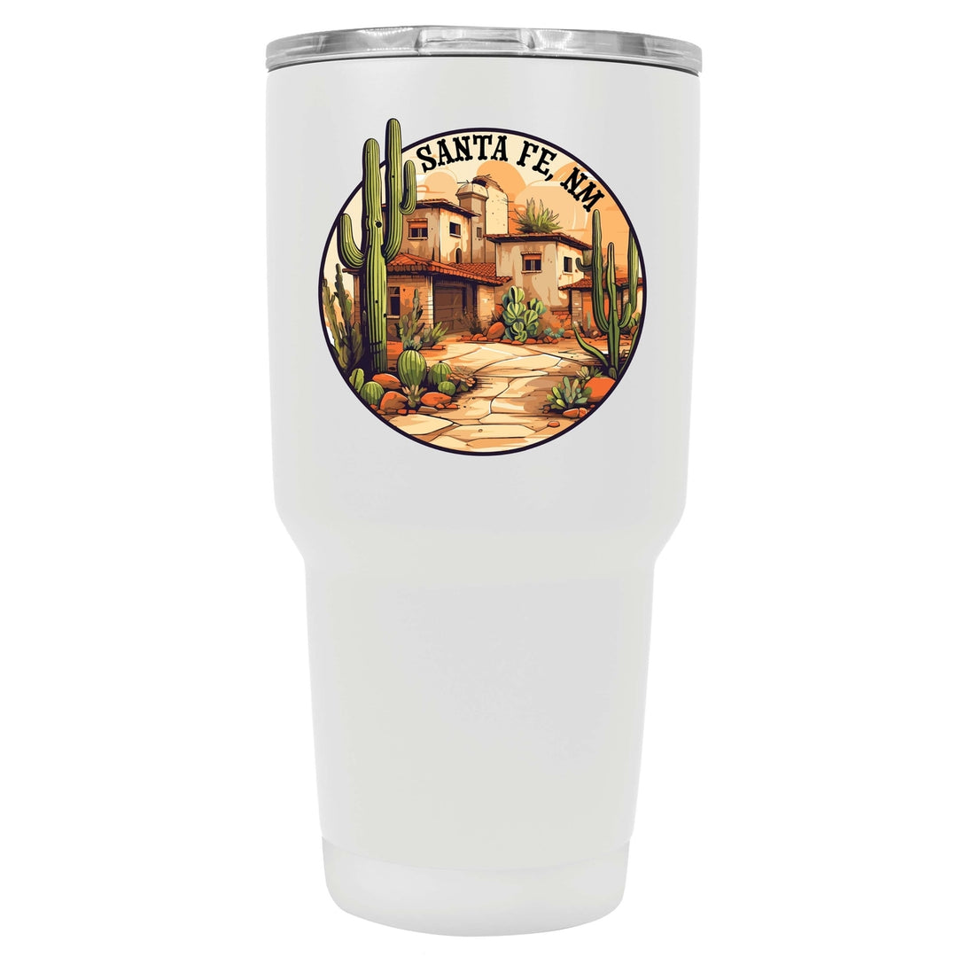 Santa Fe Mexico Design D Souvenir 24 oz Insulated Stainless Steel Tumbler Image 8