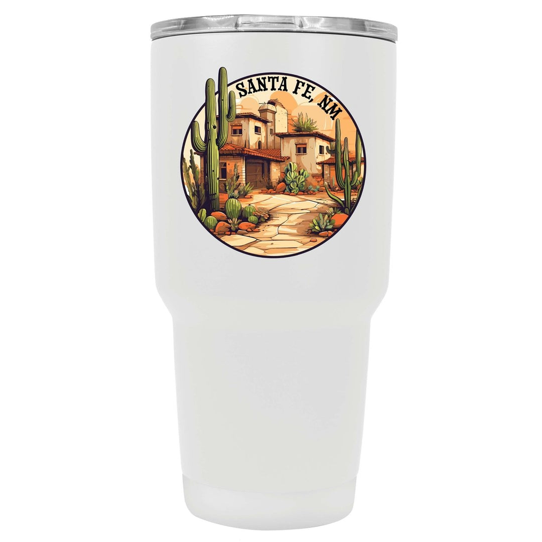 Santa Fe Mexico Design D Souvenir 24 oz Insulated Stainless Steel Tumbler Image 1