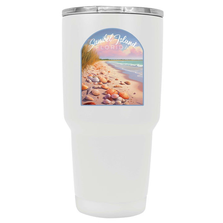 Sanibel Island Florida Design B Souvenir 24 oz Insulated Stainless Steel Tumbler Image 7