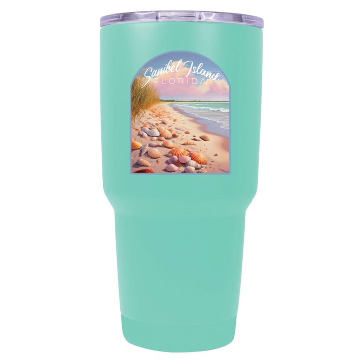 Sanibel Island Florida Design B Souvenir 24 oz Insulated Stainless Steel Tumbler Image 8