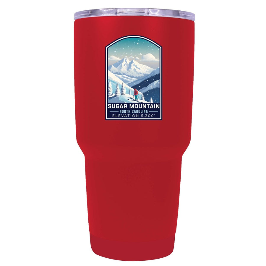 Sugar Mountain North Carolina Design B Souvenir 24 oz Insulated Stainless Steel Tumbler Image 1