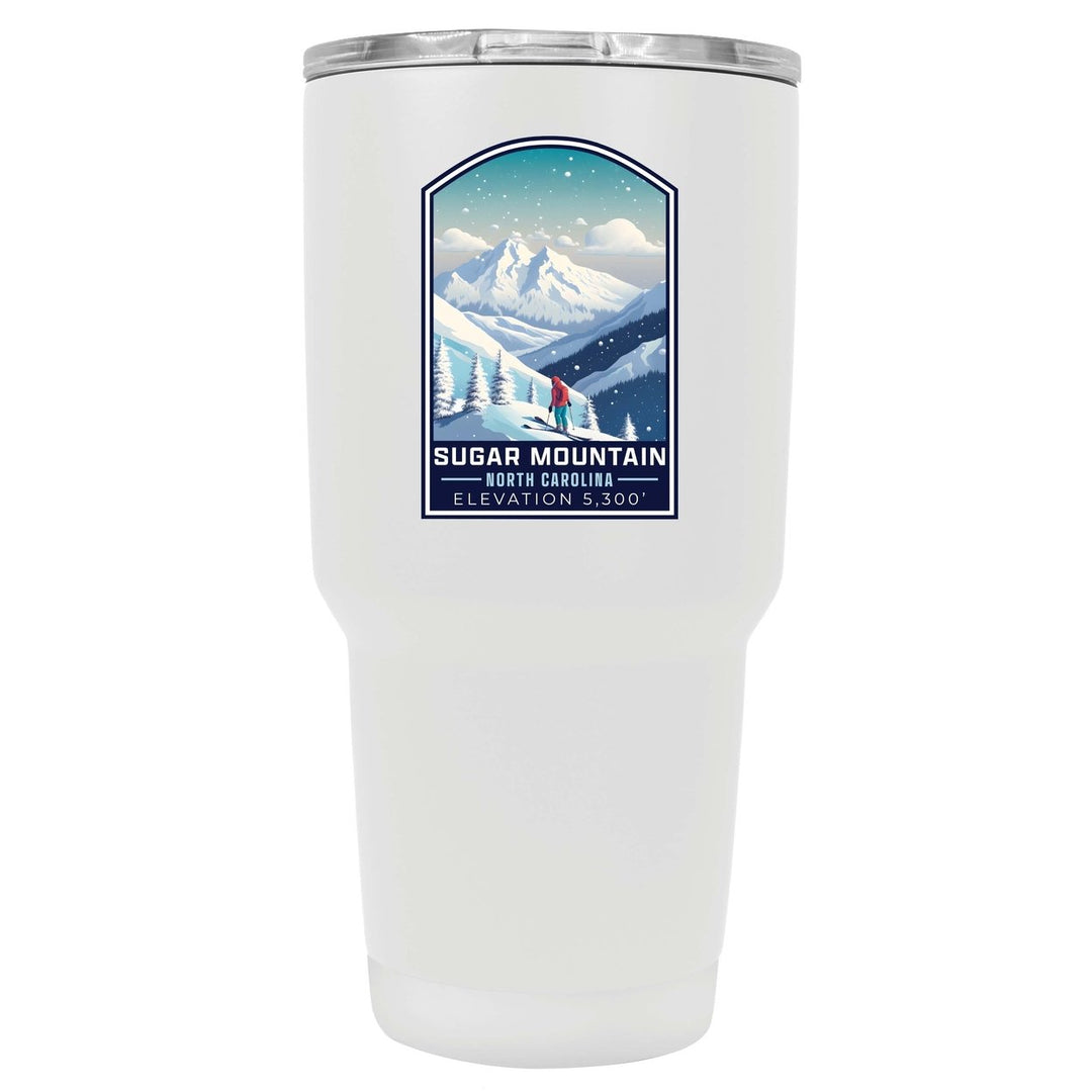 Sugar Mountain North Carolina Design B Souvenir 24 oz Insulated Stainless Steel Tumbler Image 3