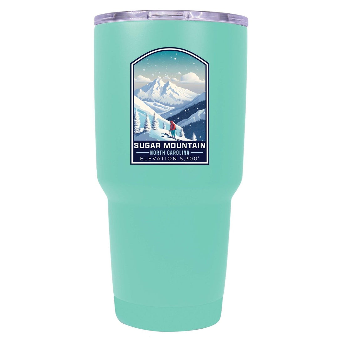 Sugar Mountain North Carolina Design B Souvenir 24 oz Insulated Stainless Steel Tumbler Image 4