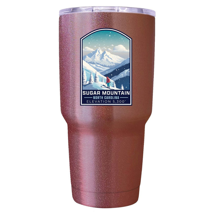 Sugar Mountain North Carolina Design B Souvenir 24 oz Insulated Stainless Steel Tumbler Image 4