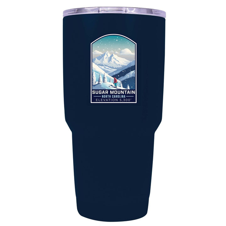 Sugar Mountain North Carolina Design B Souvenir 24 oz Insulated Stainless Steel Tumbler Image 6