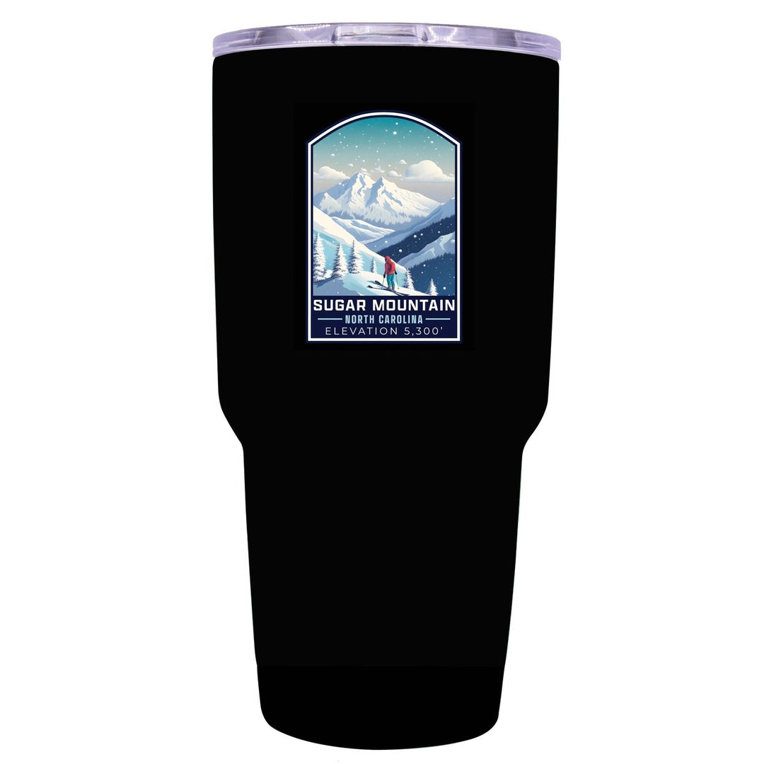 Sugar Mountain North Carolina Design B Souvenir 24 oz Insulated Stainless Steel Tumbler Image 7