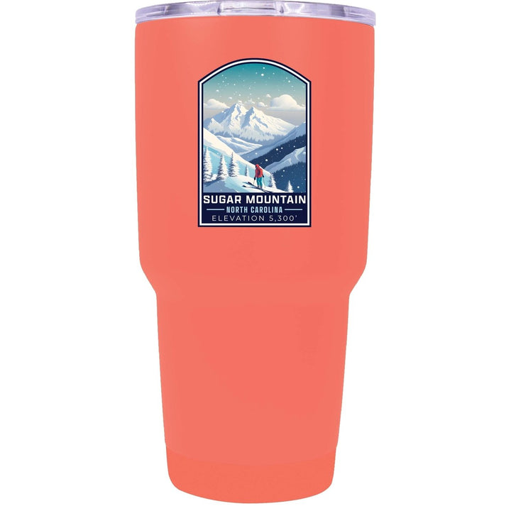 Sugar Mountain North Carolina Design B Souvenir 24 oz Insulated Stainless Steel Tumbler Image 8